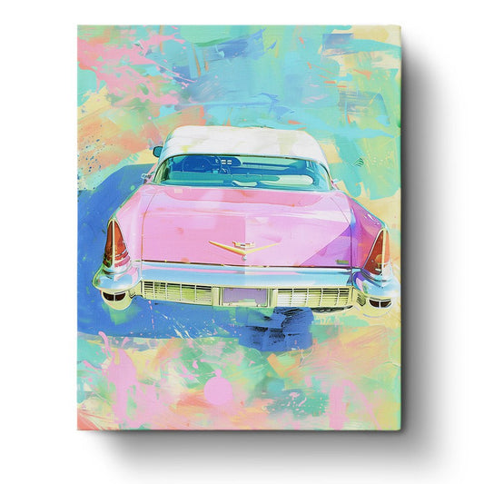 Retro Car Dreamscape - USA - Judy Paint