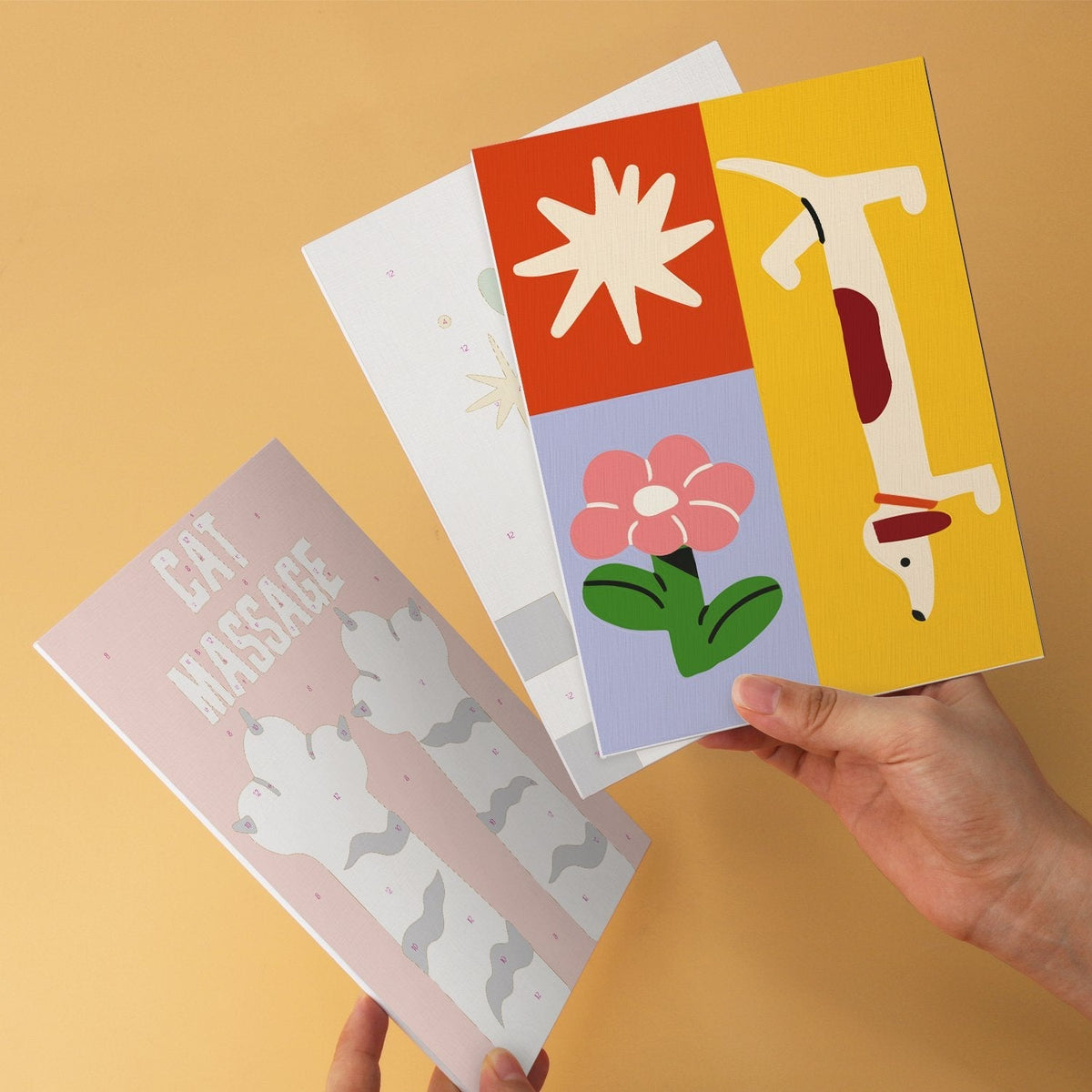 Retro Daydreams – Set of 6 Mini Paintings - Judy Paint