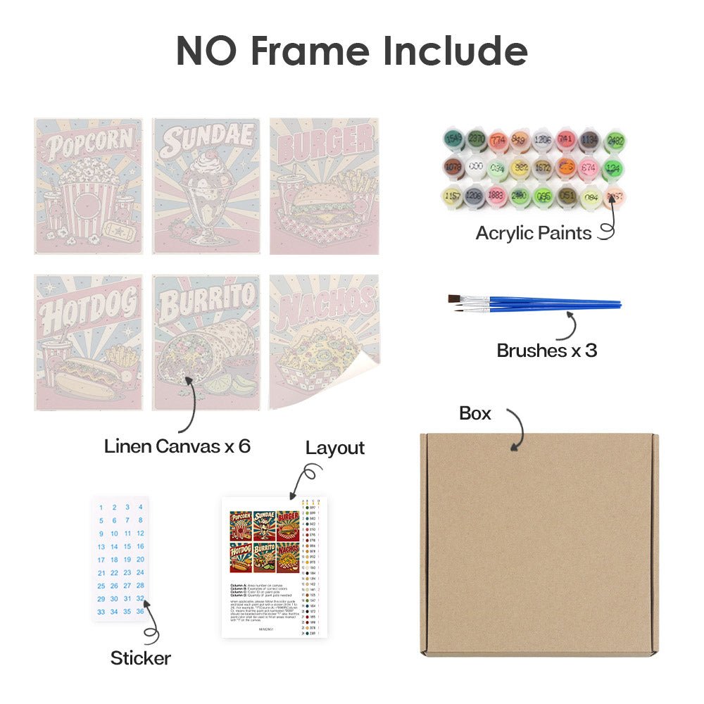 What's included with the no-frame version