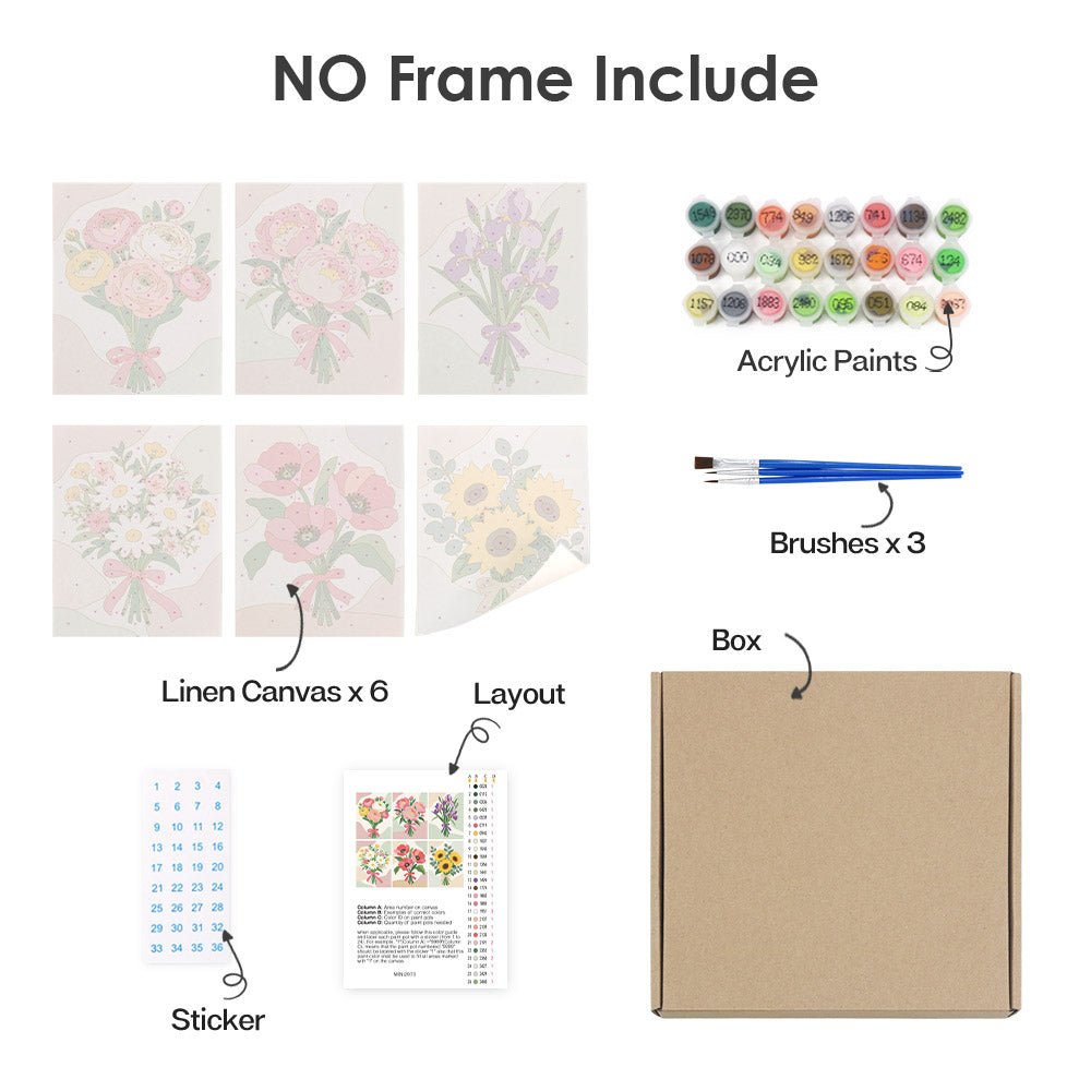 What's included with the no-frame version