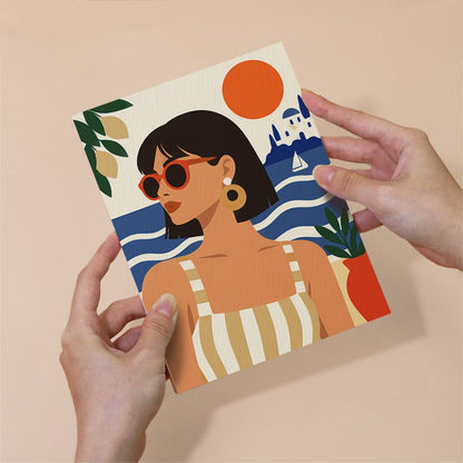 Riviera Girls mini painting set