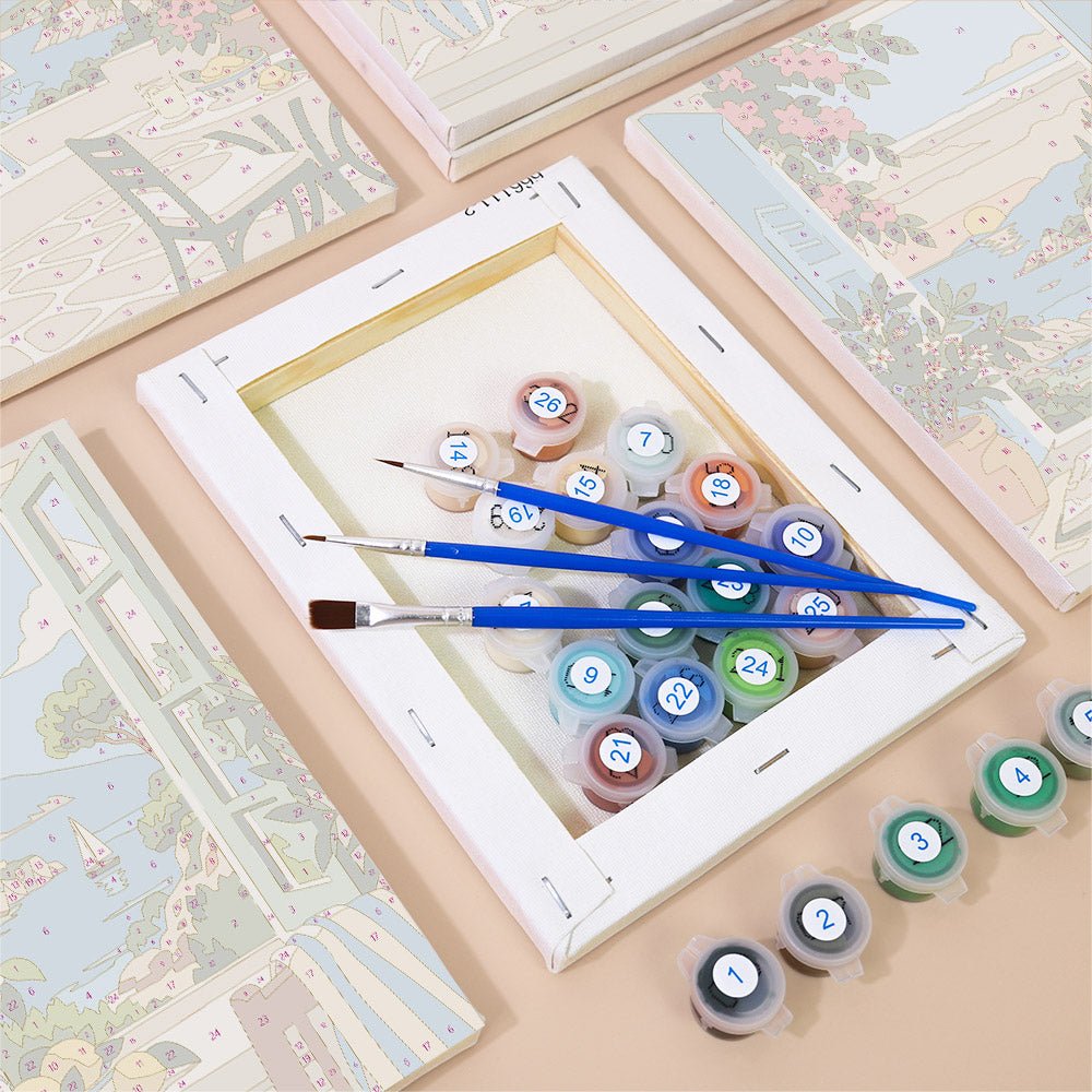 Riviera Windows mini painting set