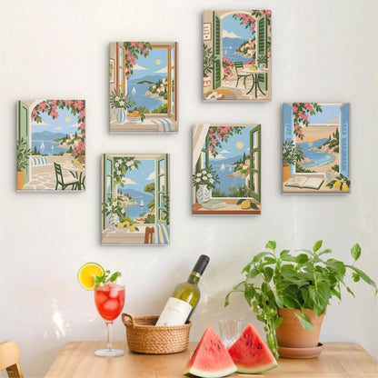 Riviera Windows mini painting set