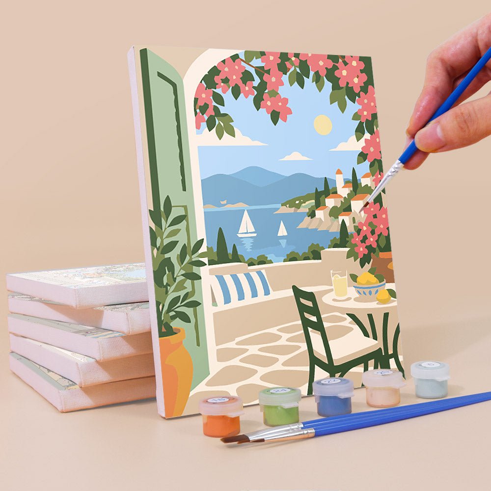 Riviera Windows mini painting set