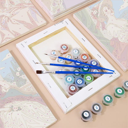 Rococo Portraits mini painting set