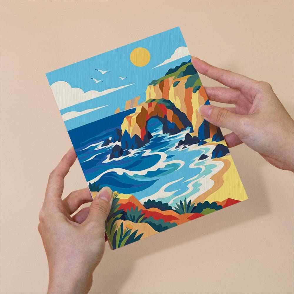 Rolling Waves mini painting set