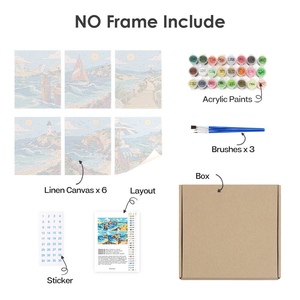 What's included with the no-frame version
