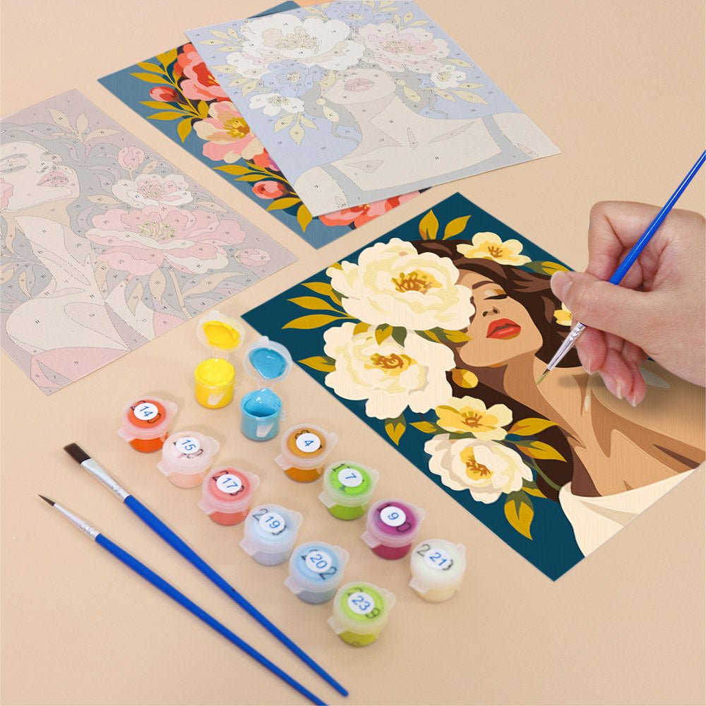 Rose Goddesses mini painting set