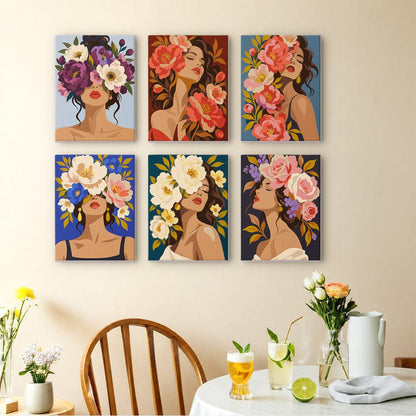 Rose Goddesses mini painting set