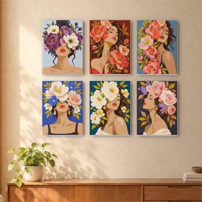 Rose Goddesses mini painting set