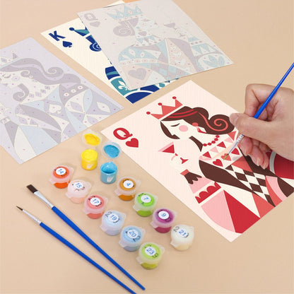 Royal Playing Cards mini painting set