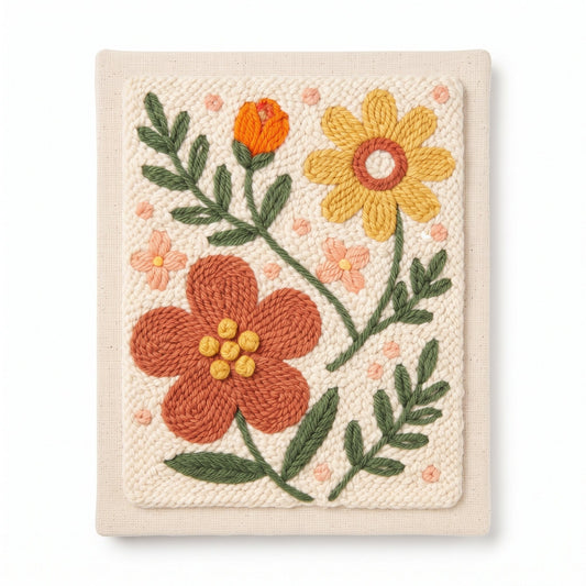 Rustic Amber Blossoms - Vertical Edition - Judy Paint
