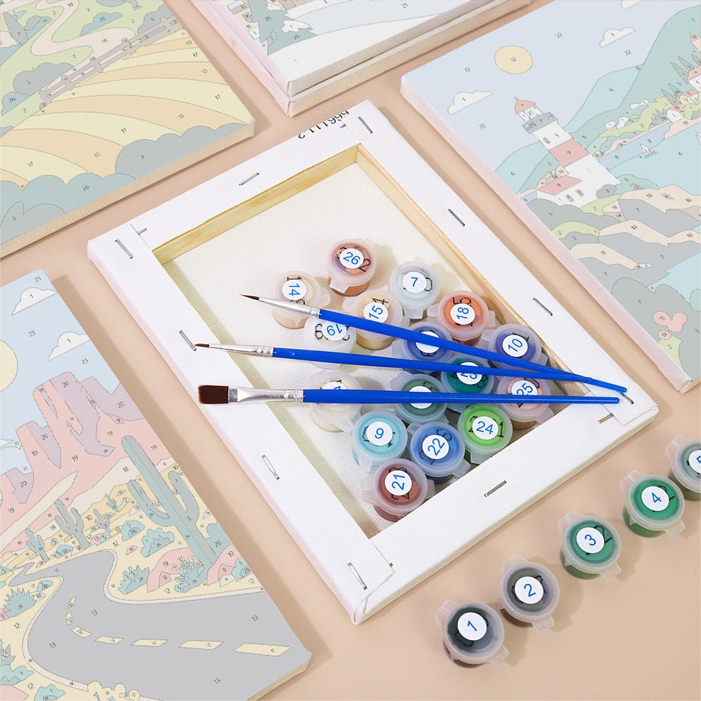 Scenic Journeys mini painting set