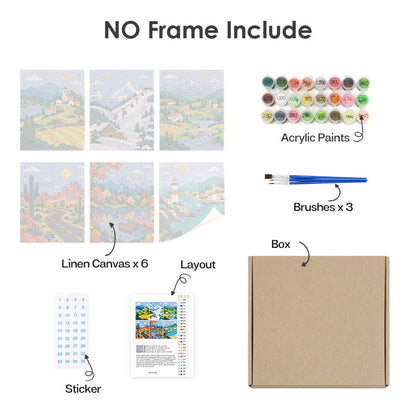 What's included with the no-frame version