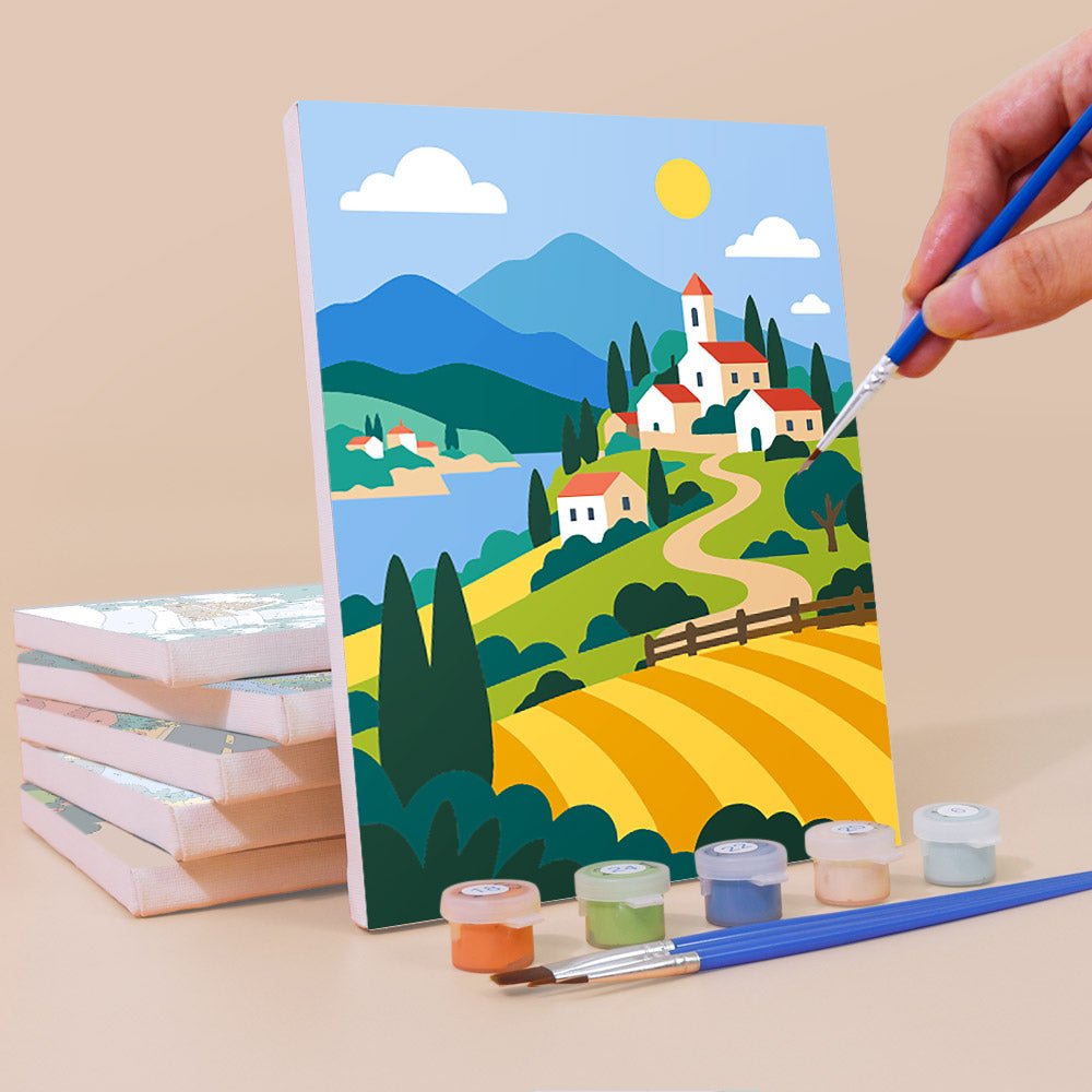 Scenic Journeys mini painting set