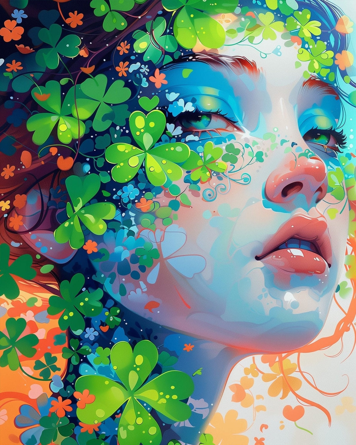 Shamrock Serenity - Meditation - Judy Paint