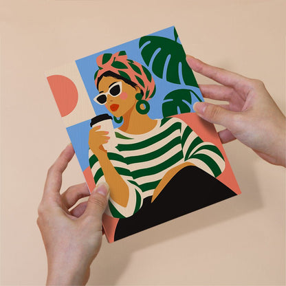 Slow Morning Ladies mini painting set