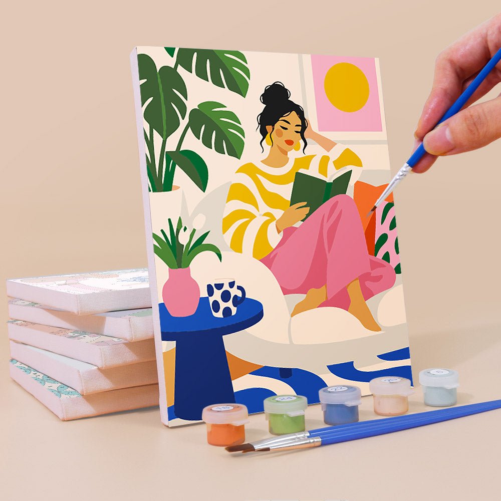 Slow Morning Ladies mini painting set