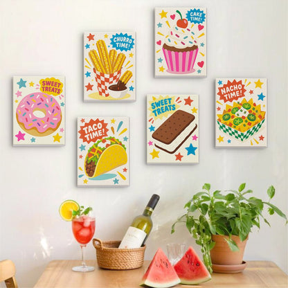 Snack Attack mini painting set