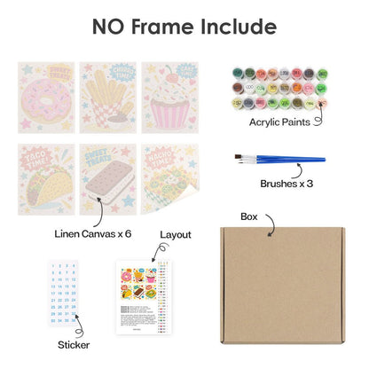 What's included with the no-frame version