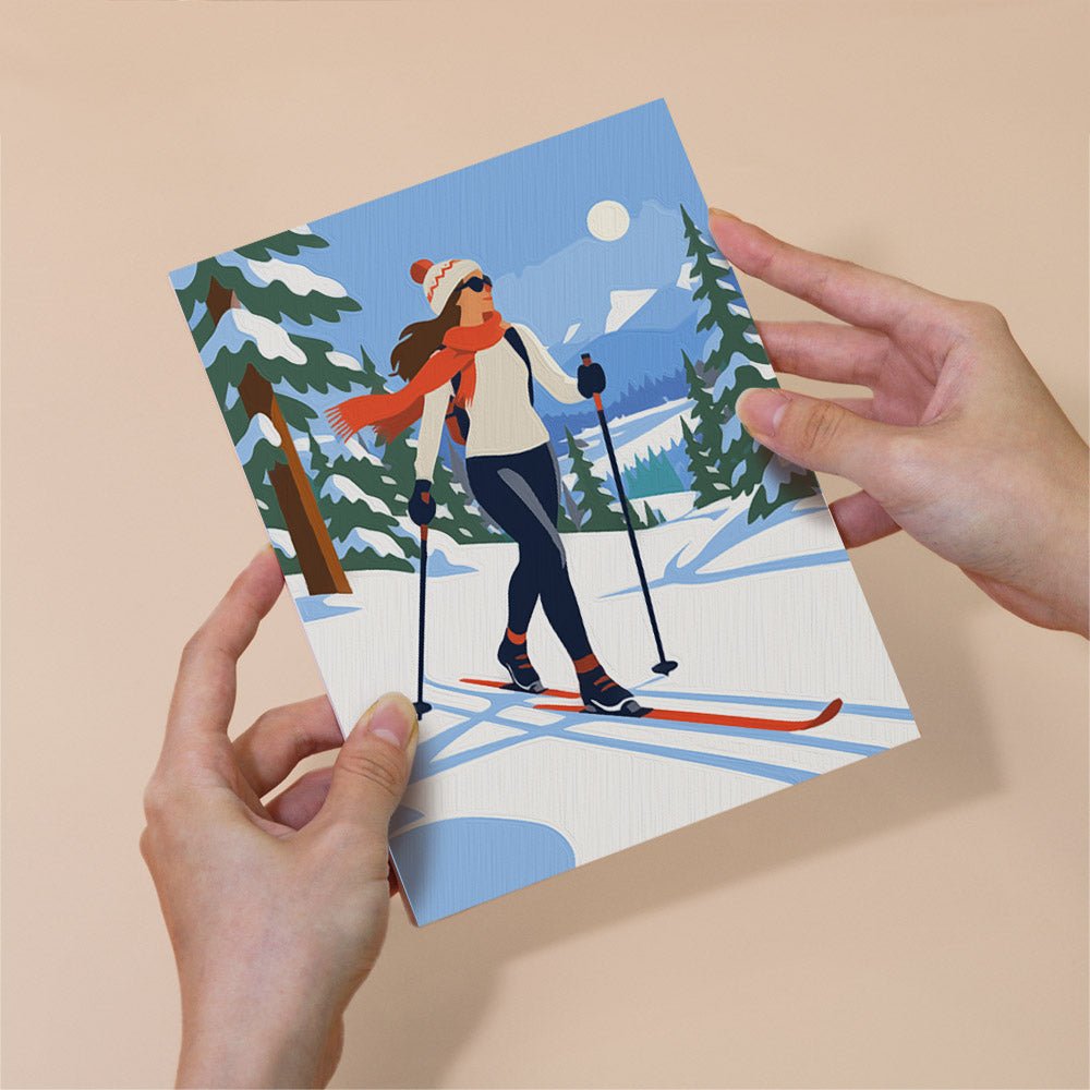 Snowy Slopes mini painting set