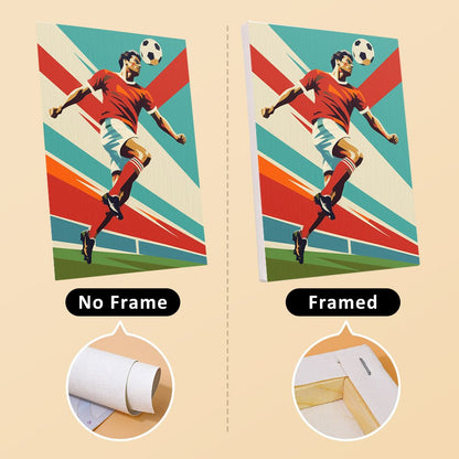 No frame vs. framed canvas