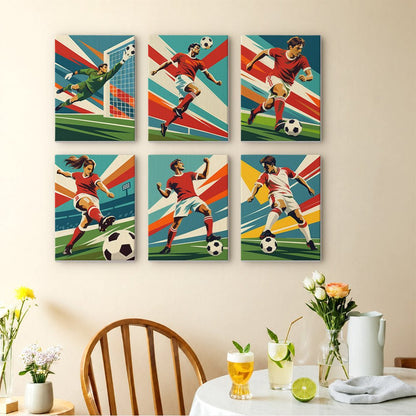 Soccer Stars mini painting set