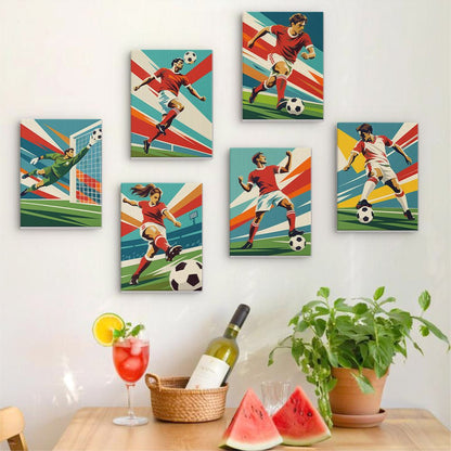 Soccer Stars mini painting set