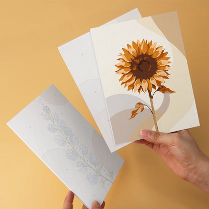 Soft Botanicals – Set of 6 Mini Paintings - Judy Paint