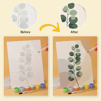 Soft Botanicals – Set of 6 Mini Paintings - Judy Paint