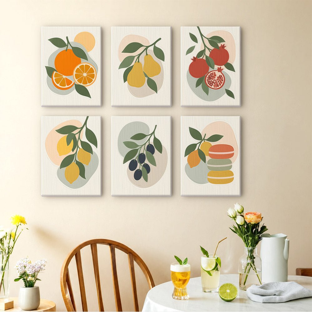 Soft Fruit Studies mini painting set
