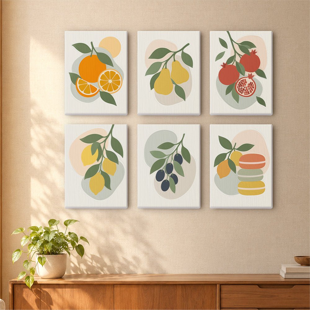 Soft Fruit Studies mini painting set