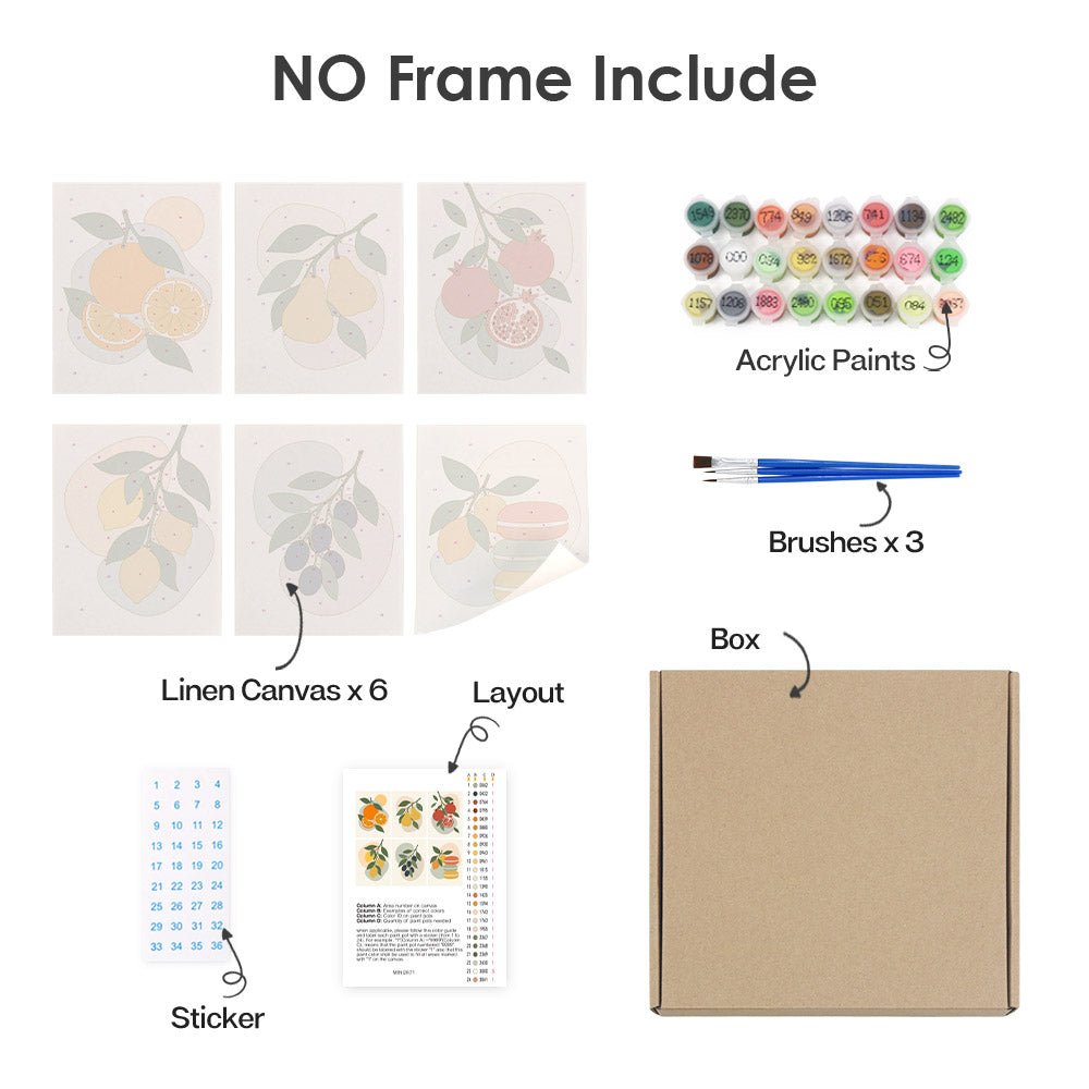 What's included with the no-frame version