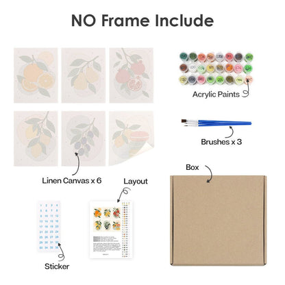 What's included with the no-frame version