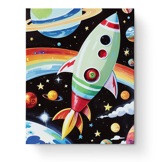 Space Adventure Rocket - Kids - Judy Paint
