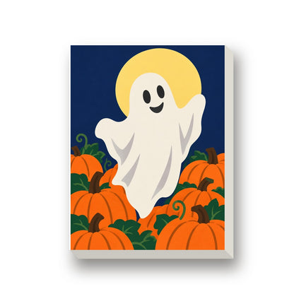 Spooky Pumpkin Patch mini painting set