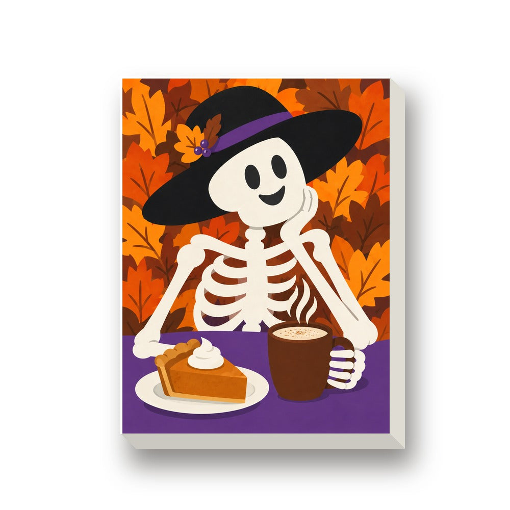 Spooky Pumpkin Patch mini painting set
