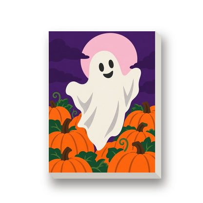 Spooky Pumpkin Patch mini painting set