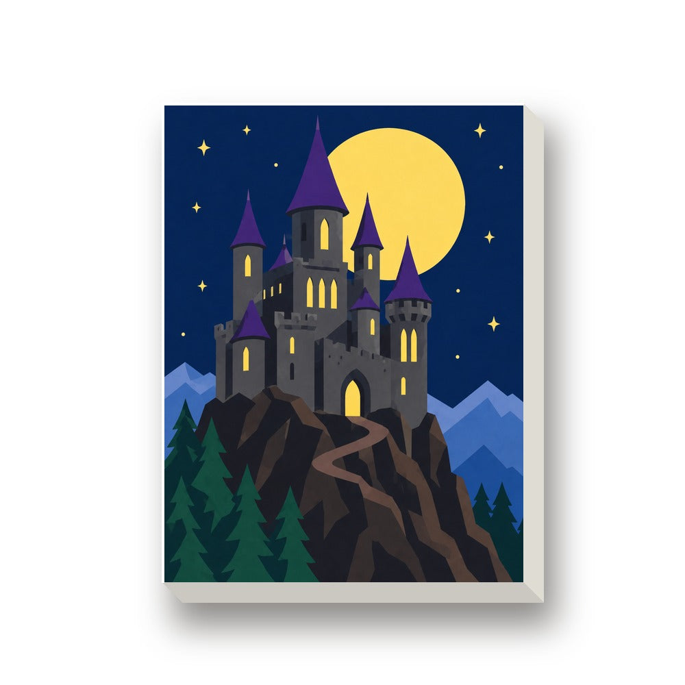 Spooky Pumpkin Patch mini painting set