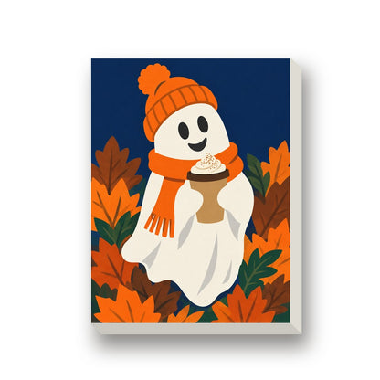 Spooky Pumpkin Patch mini painting set