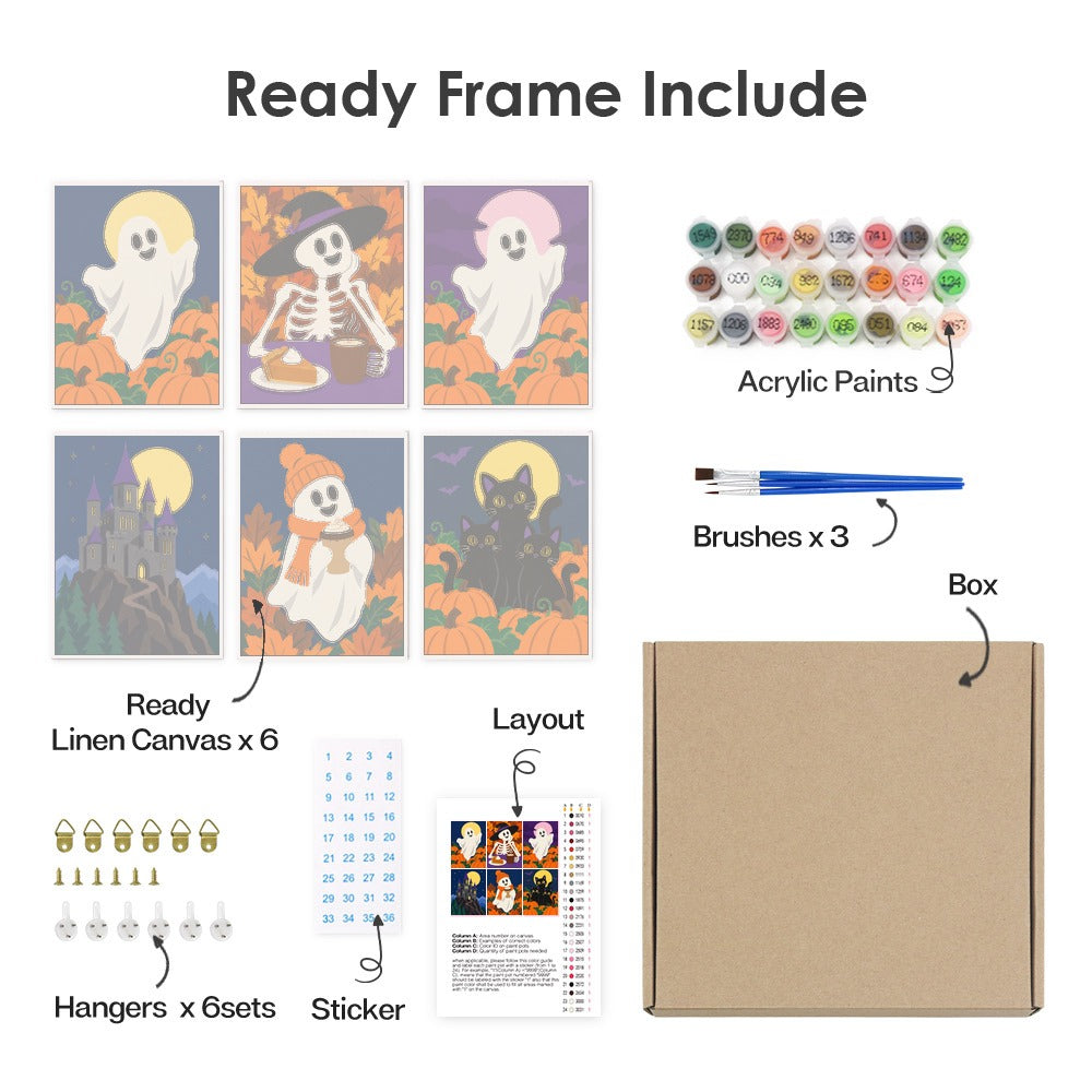 What's included with the framed canvas version