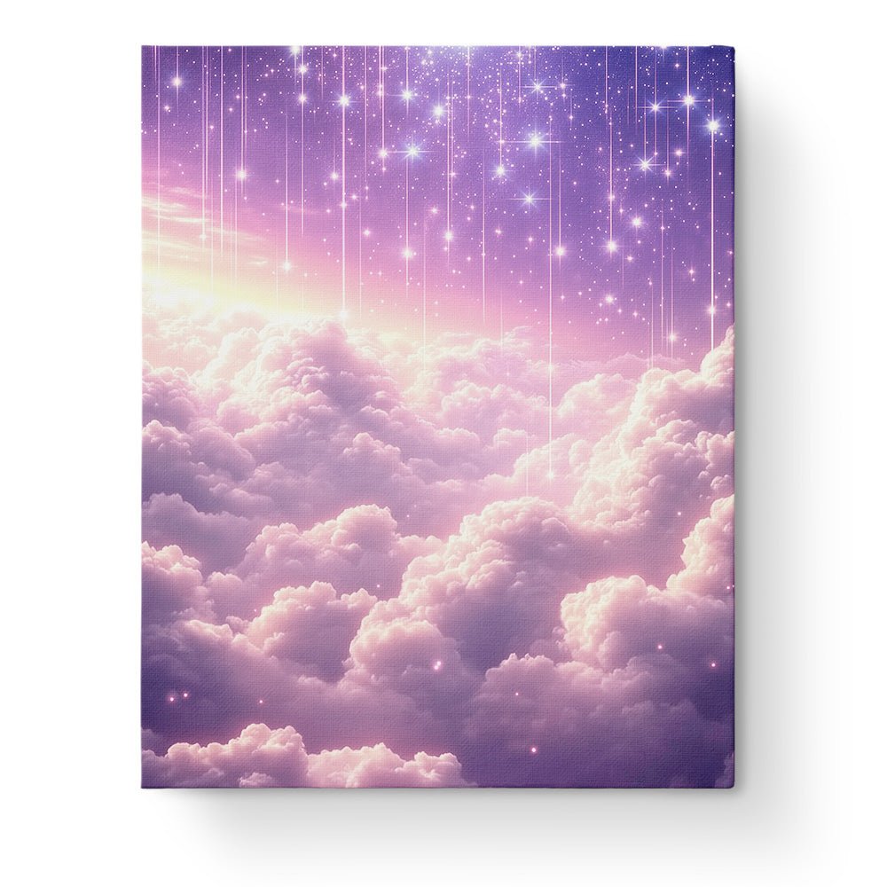 Starlit Cloudscape Serenity - Galaxies - Judy Paint
