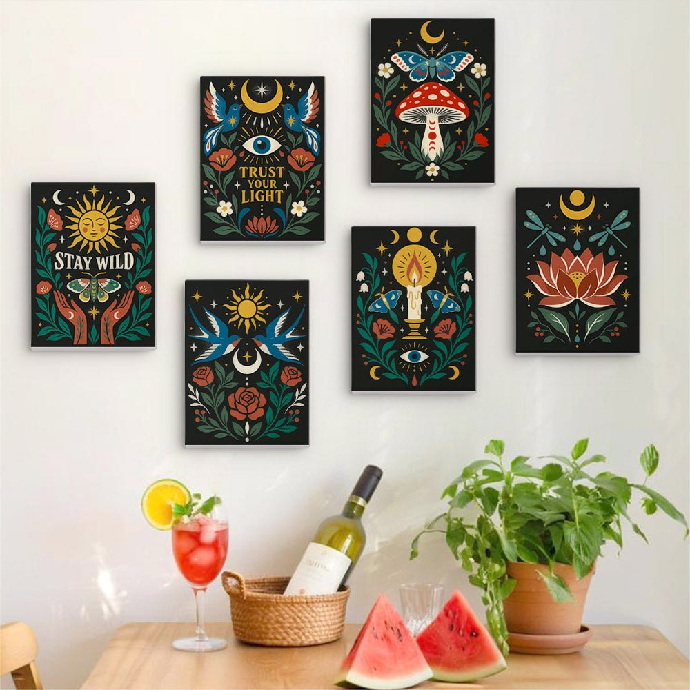 Stay Wild Mystic mini painting set