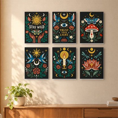 Stay Wild Mystic mini painting set