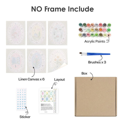 What's included with the no-frame version