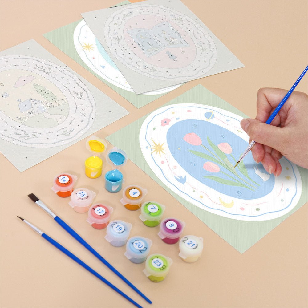 Storybook Cameos mini painting set