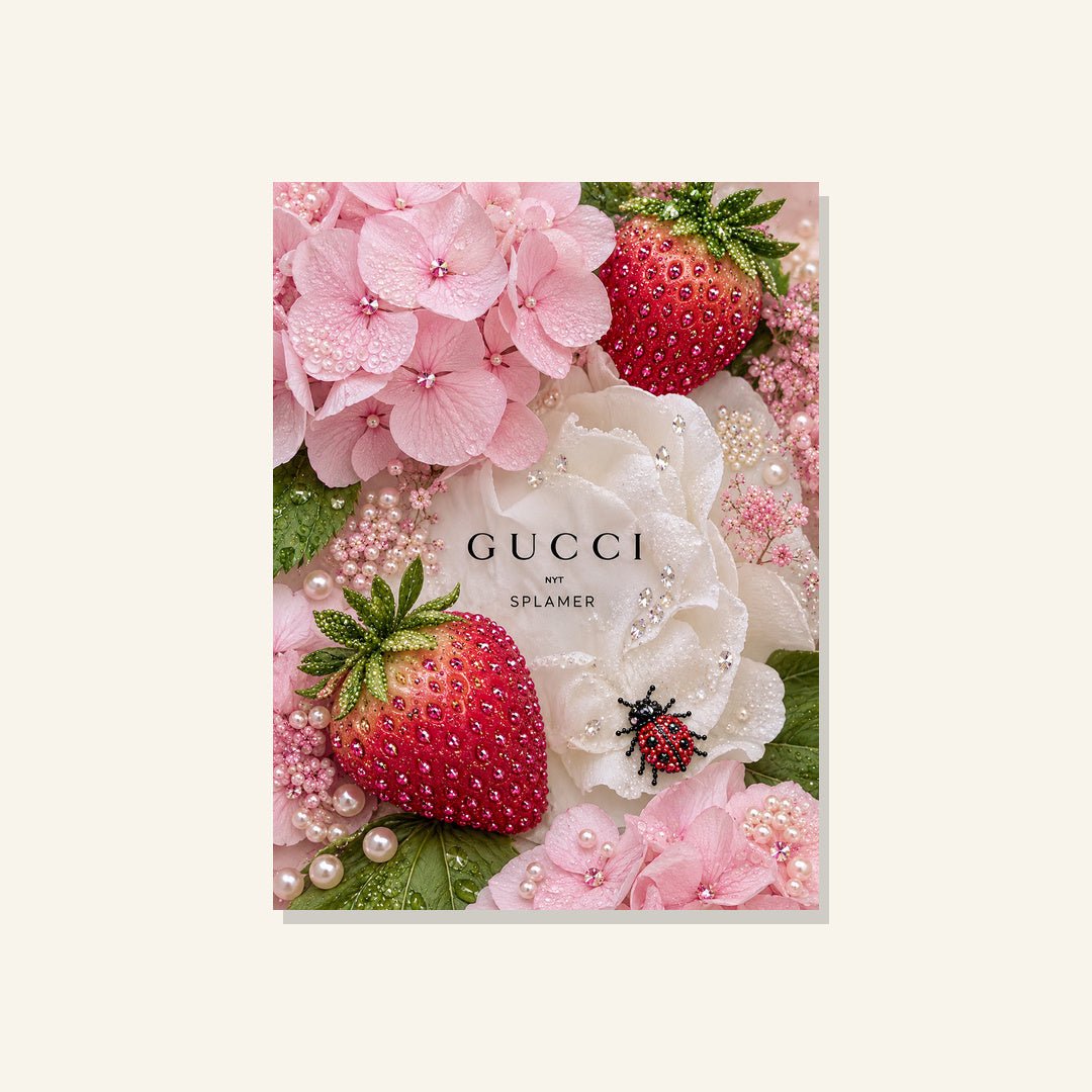 Strawberry Garden Glamour – Pearl Painting - Judy Paint
