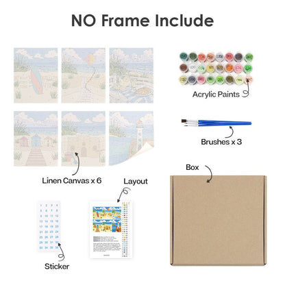 What's included with the no-frame version