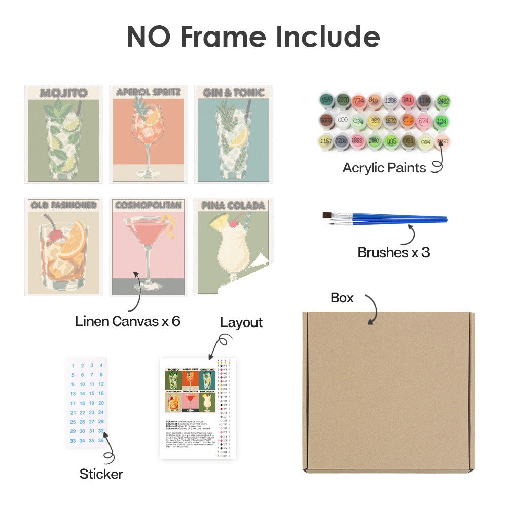 What's included with the no-frame version