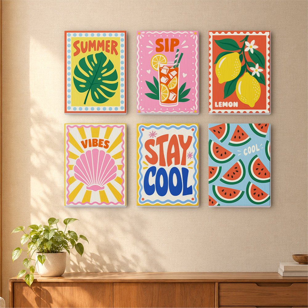 Summer Vibes mini painting set